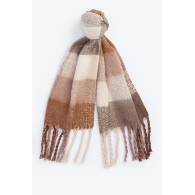 BARBOUR CHECKED SCARF